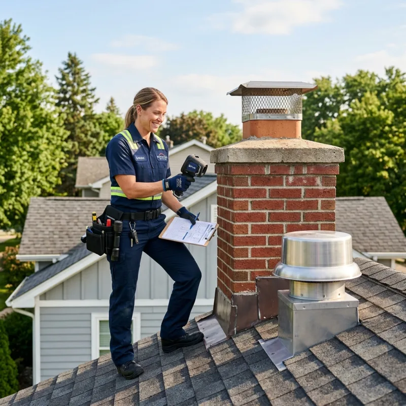 Technician removing a deceased bird from an indoor space in Riddells Creek